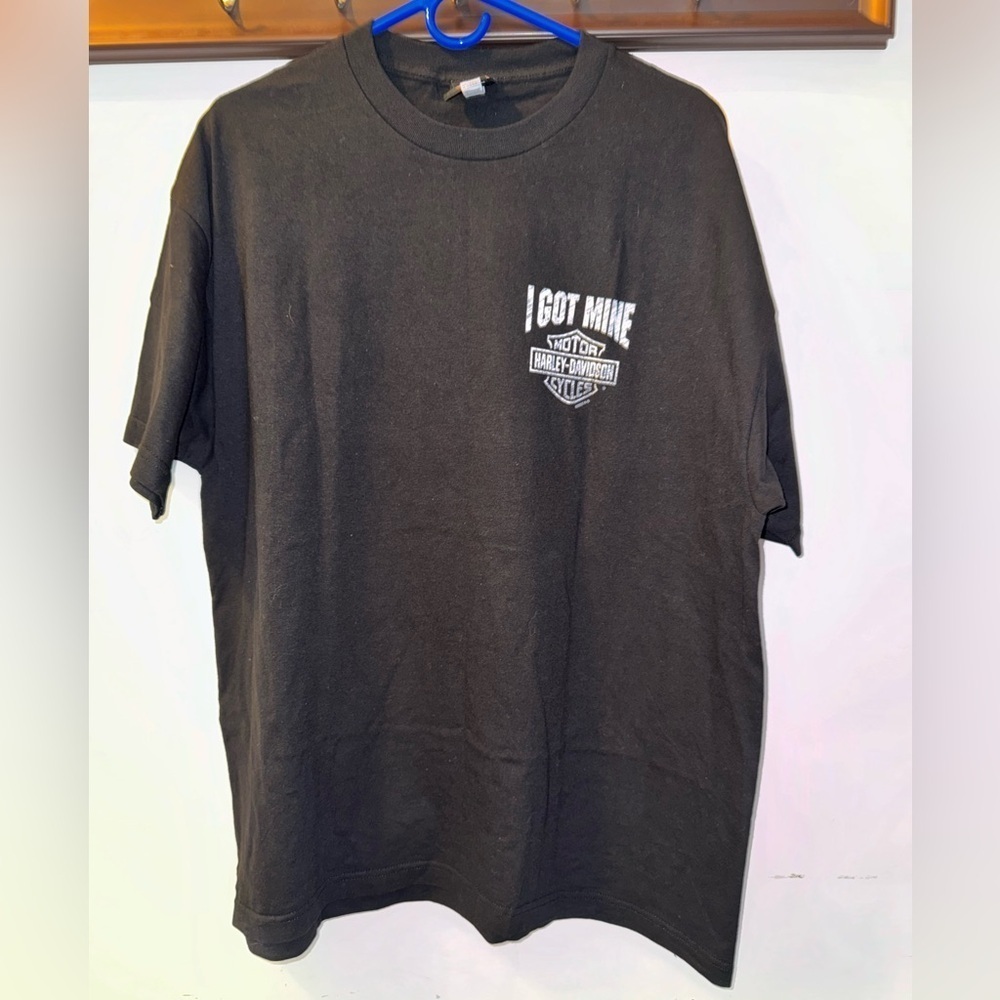 Harley-Davidson Black T-Shirt for Men Size XL